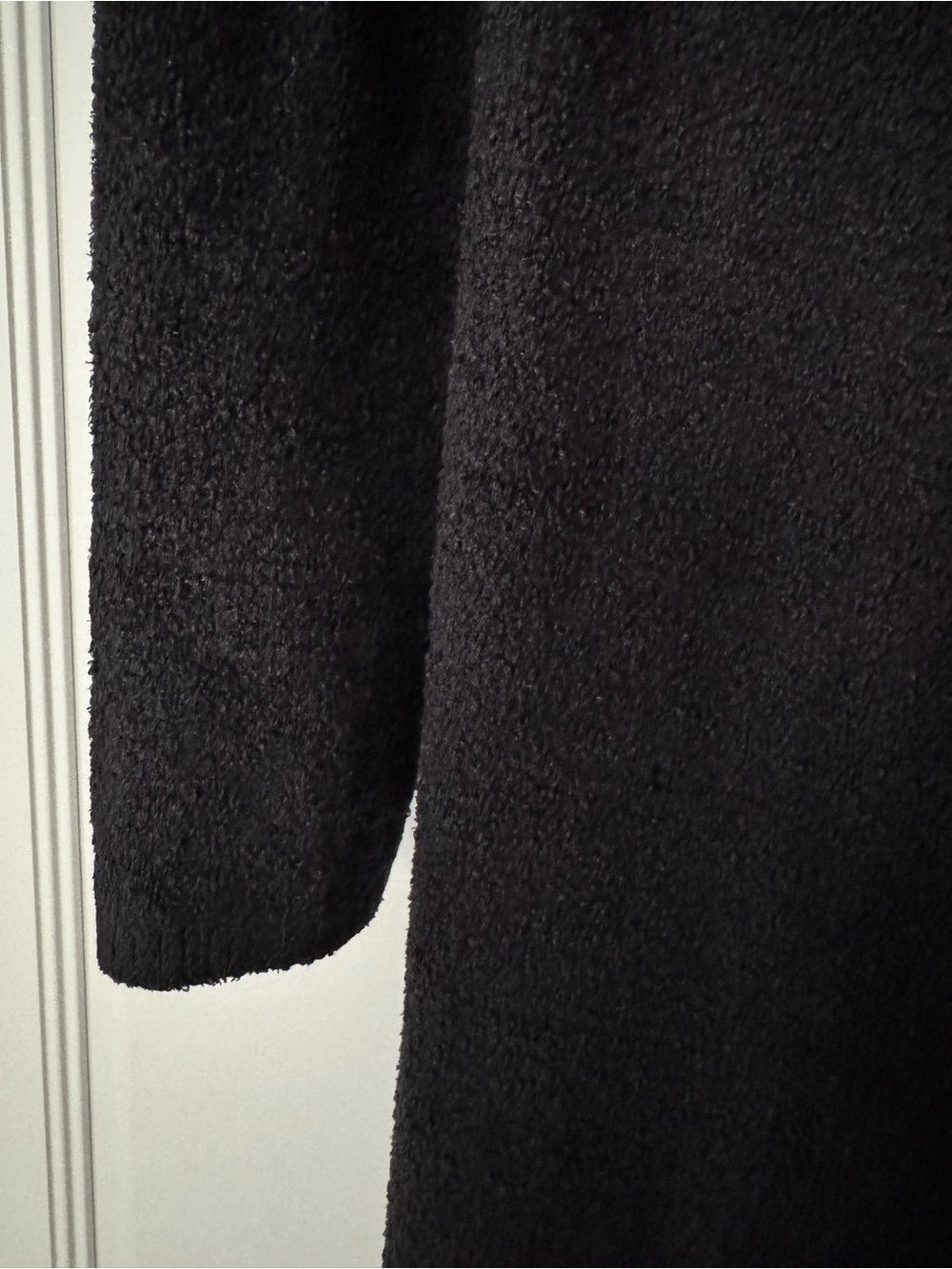 S/M Barefoot Dreams Cardigan - black